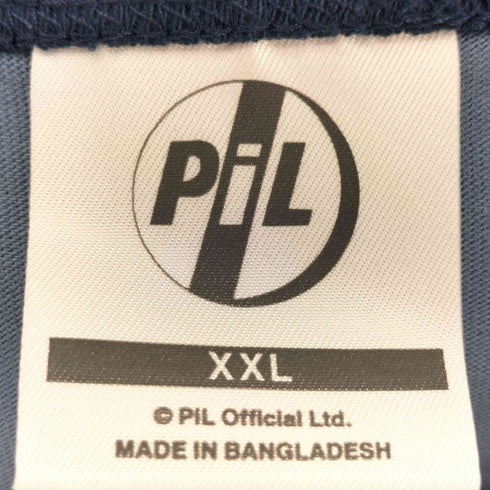 PUBLIC IMAGE LTD ロゴ プリント リンガー Tシャツ メンズ JPN:XXL