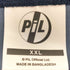 PUBLIC IMAGE LTD ロゴ プリント リンガー Tシャツ メンズ JPN:XXL