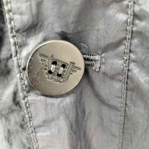 アルマーニジーンズ ARMANI JEANS アームワッペン ナイロンミリタリージャケット 裏地メッシュ メンズ import:L