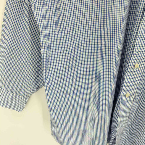 ブルックスブラザーズ BROOKS BROTHERS チェック ロングスリーブシャツ メンズ import:XXL