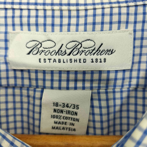 ブルックスブラザーズ BROOKS BROTHERS チェック ロングスリーブシャツ メンズ import:XXL