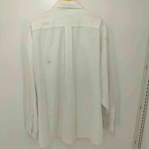 ブルックスブラザーズ 346 BROOKS BROTHERS ロゴ刺繍 ボタンダウン ロングスリーブシャツ メンズ import:XXL