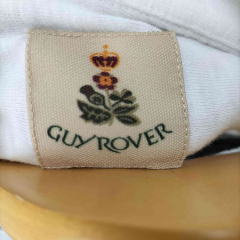 ギローバー GUY ROVER イタリア製 リネン混 ワンポイント刺繍ポロシャツ レディース JPN:M