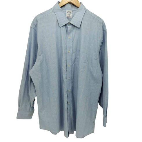 ブルックスブラザーズ BROOKS BROTHERS チェック柄 ロングスリーブシャツ メンズ 18-4/5