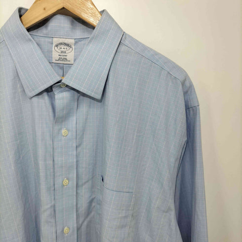 ブルックスブラザーズ BROOKS BROTHERS チェック柄 ロングスリーブシャツ メンズ 18-4/5