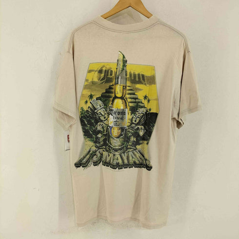タルテックス TULTEX 1998コピーライト ビール クルーネックTシャツ メンズ import:L