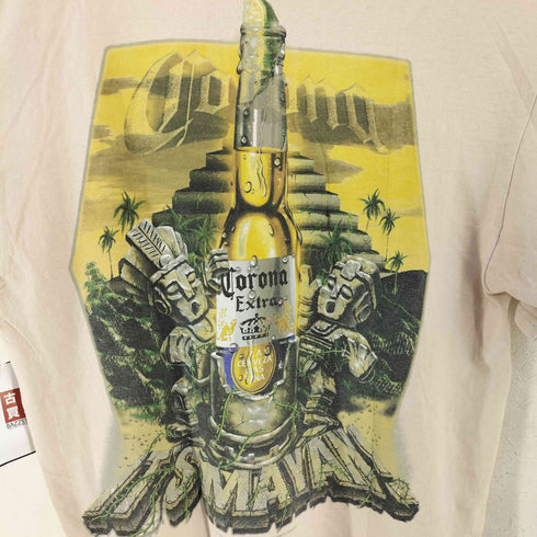 タルテックス TULTEX 1998コピーライト ビール クルーネックTシャツ メンズ import:L