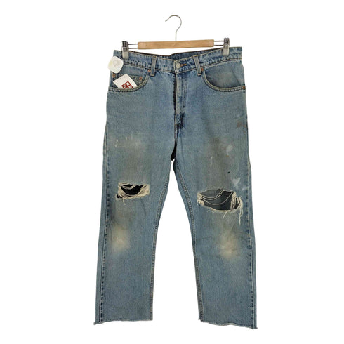 リーバイス Levis グアテマラ製 ボタン裏977刻印 505 テーパードデニムパンツ メンズ 33inch