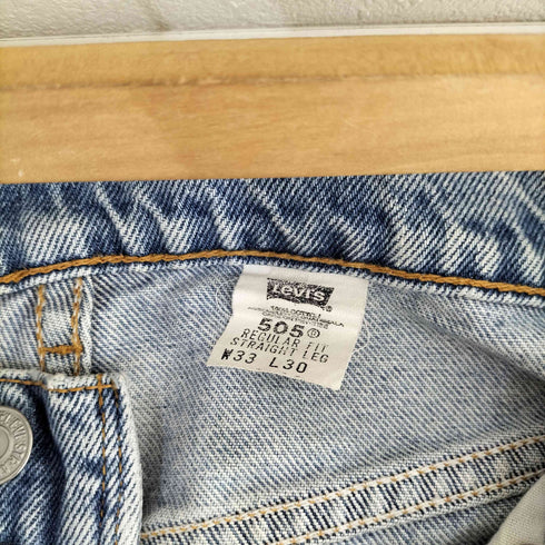 リーバイス Levis グアテマラ製 ボタン裏977刻印 505 テーパードデニムパンツ メンズ 33inch