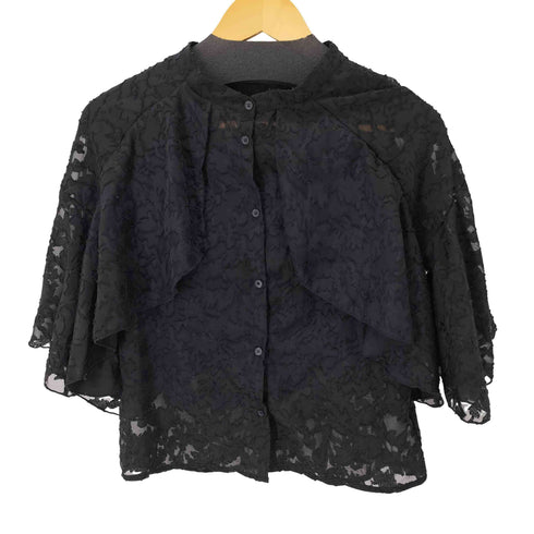グレイル GRL 花柄シアーケープブラウス レディース FREE