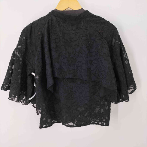グレイル GRL 花柄シアーケープブラウス レディース FREE