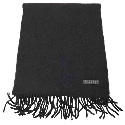 バーニーズニューヨーク BARNEYS NEWYORK フリンジマフラー メンズ