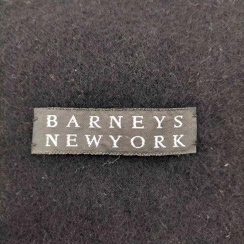 バーニーズニューヨーク BARNEYS NEWYORK フリンジマフラー メンズ