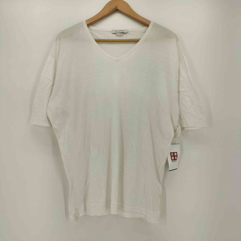 ジョンスメドレー JOHN SMEDLEY Vネック 半袖 ニット メンズ JPN:L