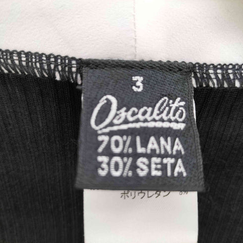 オスカリート OSCALITO シルクウールニットシャツ レディース JPN:3