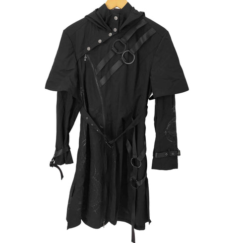 ozz conte メタルパーツスリーブレイヤードコート レディース ONE SIZE