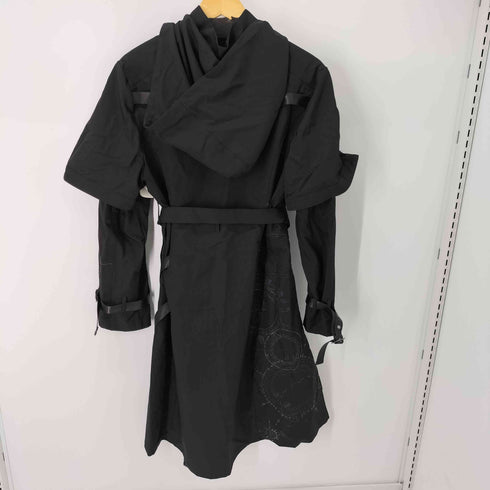 ozz conte メタルパーツスリーブレイヤードコート レディース ONE SIZE
