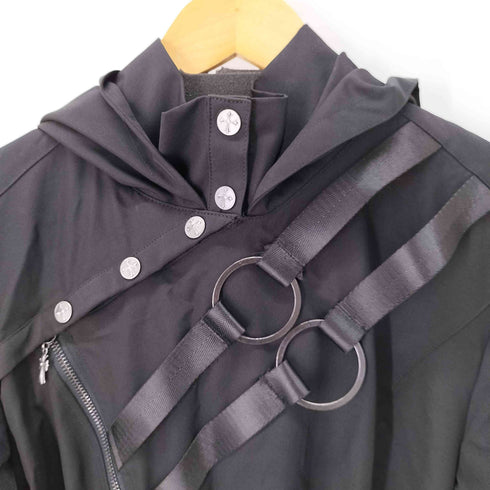 ozz conte メタルパーツスリーブレイヤードコート レディース ONE SIZE