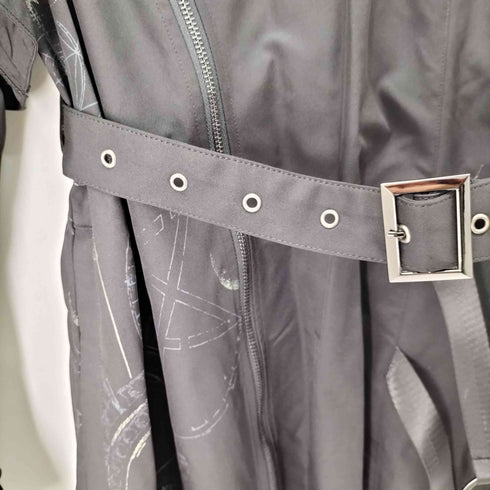 ozz conte メタルパーツスリーブレイヤードコート レディース ONE SIZE