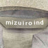 ミズイロインド mizuiro ind 22SS シアーボイルミックススタンドカラーワイドシャツ レディース