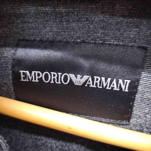 エンポリオアルマーニ EMPORIO ARMANI フード変形ジップアップパーカー メンズ 56