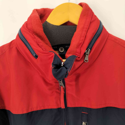 トミーヒルフィガー TOMMY HILFIGER バイカラーナイロンジャケット フードパッカブル メンズ JPN:XL