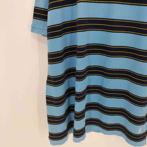 ノーティカ NAUTICA Basic Polo Shirt オ-バーサイズ半袖鹿の子ポロシャツ メンズ XXL