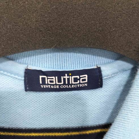 ノーティカ NAUTICA Basic Polo Shirt オ-バーサイズ半袖鹿の子ポロシャツ メンズ XXL