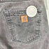カーハート Carhartt カットオフテーパードデニムパンツ 先染め メンズ 34×34
