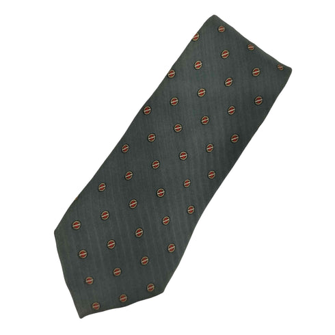 ジョルジオアルマーニ Giorgio Armani 総柄 シルクネクタイ メンズ