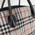 バーバリーブルーレーベル BURBERRY BLUE LABEL ノバチェック レザーストラップ ハンドバッグ レディース