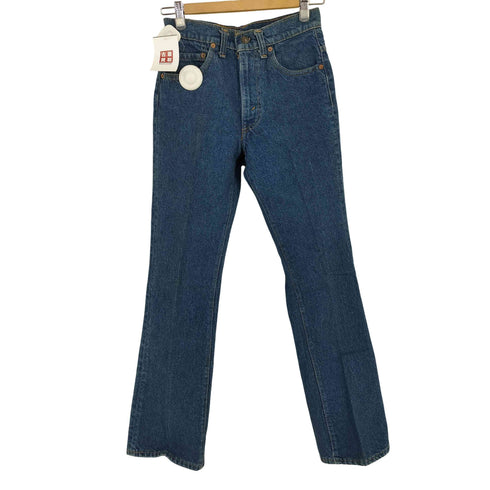 リーバイス Levis 80s 81年製 517-0217 ブーツカットデニム ボタン裏653 42TALON レディース W38 L32