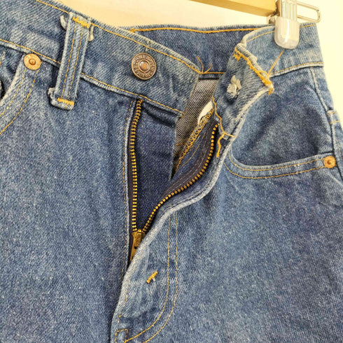 リーバイス Levis 80s 81年製 517-0217 ブーツカットデニム ボタン裏653 42TALON レディース W38 L32