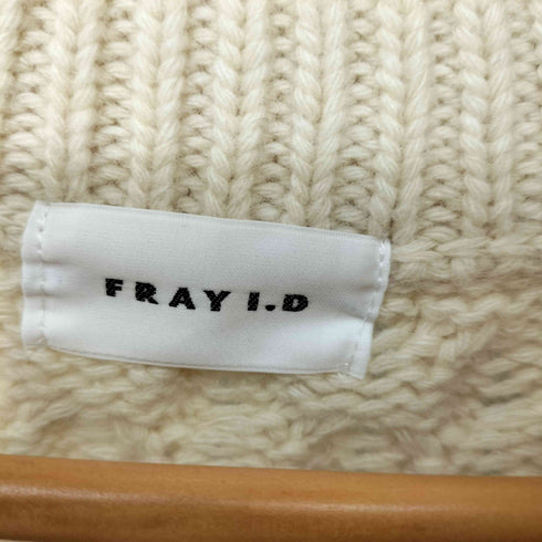 フレイアイディー FRAY I.D アランニットベスト レディース FREE