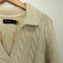 ポロラルフローレン POLO RALPH LAUREN カシミヤ混 ケーブル スキッパーニット レディース import:XS