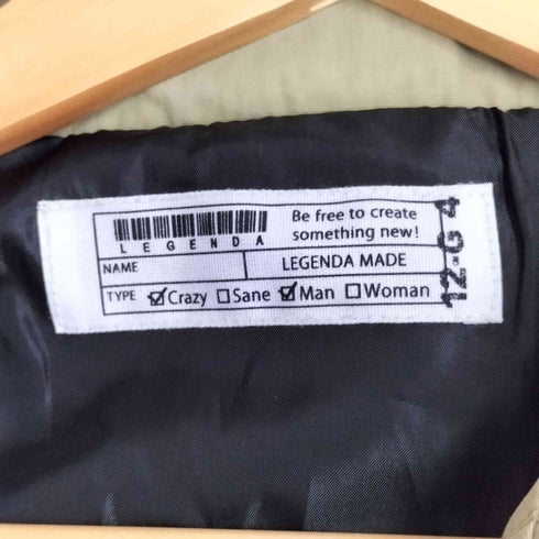レジェンダ LEGENDA Switching Nylon Coat スイッチング ナイロンコート メンズ FREE