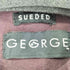 ジョージズ GEORGE SUEDED フェイクスエード 両フラップボックスシャツ メンズ JPN:L