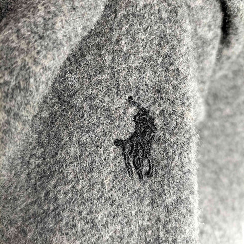 ポロラルフローレン POLO RALPH LAUREN スコットランド製 フリンジウールマフラー メンズ