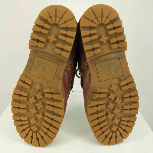 ポロラルフローレン POLO RALPH LAUREN BROCKTON ベルトレザーコンバットブーツ メンズ 9 D