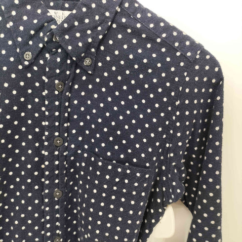 エフダブリューケーエンジニアードガーメンツ FWK engineered garments ドット柄ボタンダウンシャツワンピース レディース JPN:1