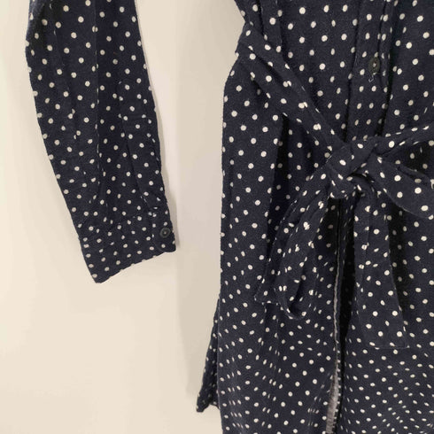 エフダブリューケーエンジニアードガーメンツ FWK engineered garments ドット柄ボタンダウンシャツワンピース レディース JPN:1