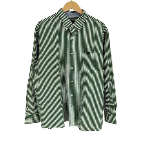 チャップスラルフローレン CHAPS RALPH LAUREN EASY CARE ストライプ B.D シャツ メンズ import:XL