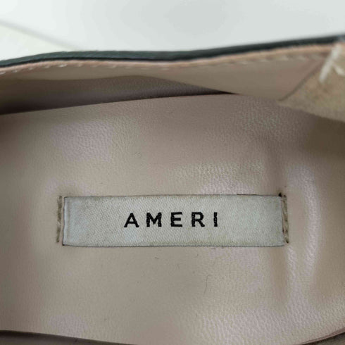アメリ AMERI スクエアトゥヒールブーツ レディース JPN:M