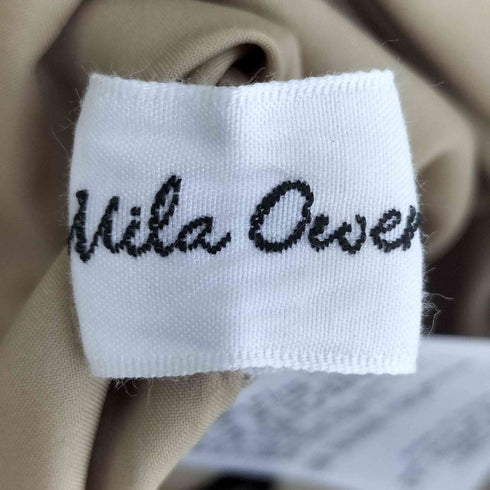 ミラオーウェン Mila Owen ノースリタックリボンデザインワンピース レディース 0