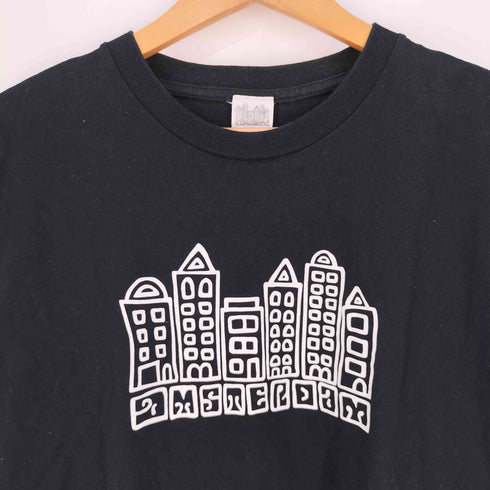 AMSTERDAM サーフ プリント クルーネック Tシャツ メンズ JPN:L