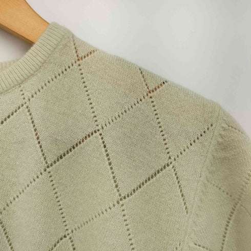 バランタイン BALLANTYNE カシミヤ 半袖 ニット セーター レディース