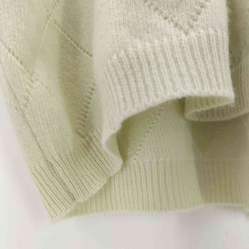 バランタイン BALLANTYNE カシミヤ 半袖 ニット セーター レディース