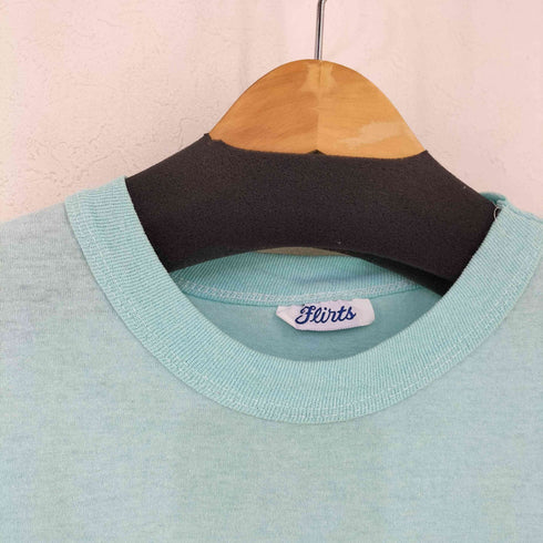 firsts 1978コピーライト キャラクタープリント クルーネックTシャツ メンズ