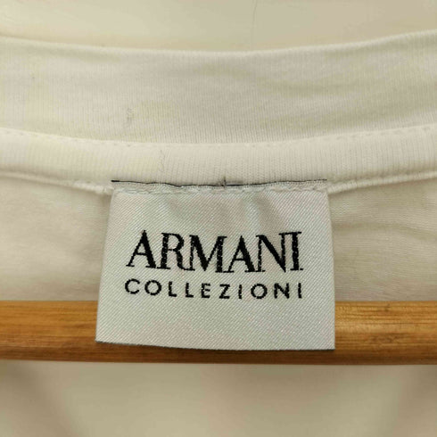 アルマーニコレツィオーニ ARMANI COLLEZIONI ワンポイントロゴtシャツ メンズ