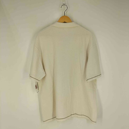 ザラ ZARA CONTRAST TOPSTITCHED SHIRT ニットシャツ メンズ import:XL